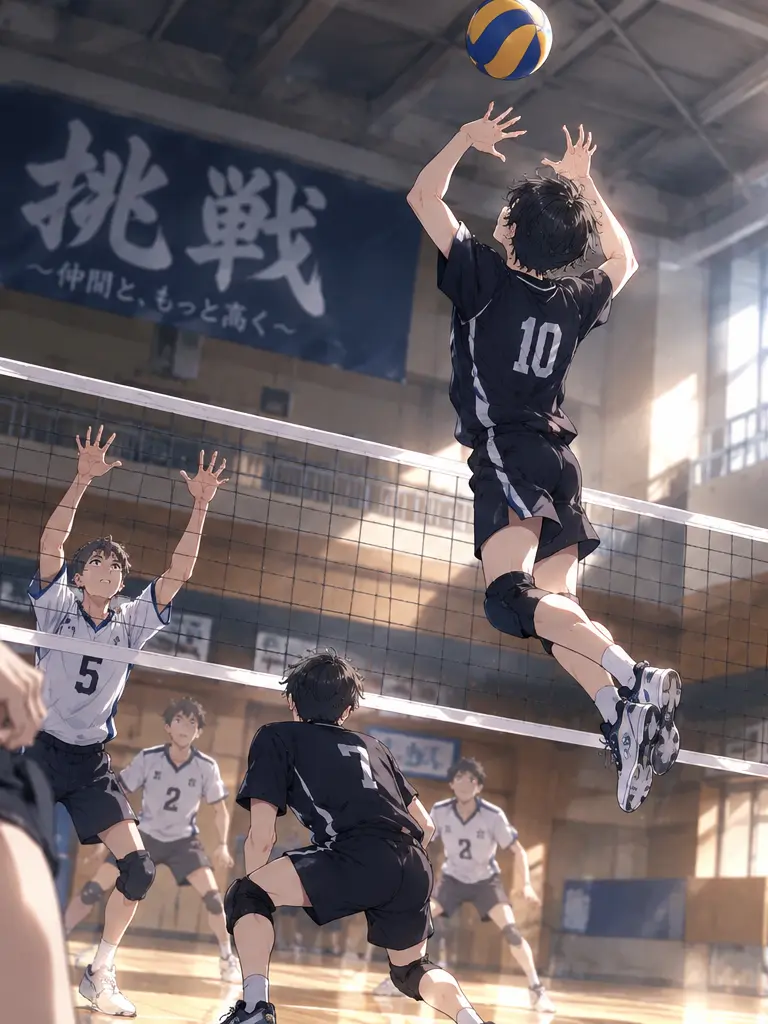 udonudon1의 青龍高等学校バレーボール部🏐