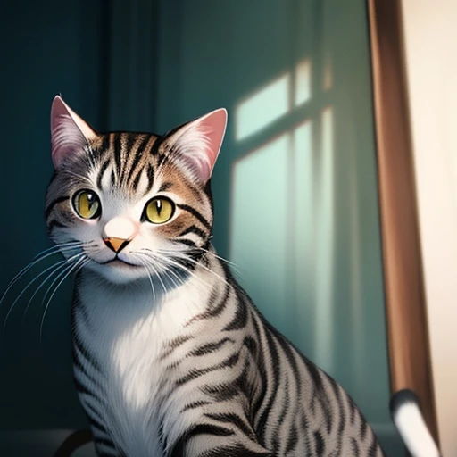 욕쓰는 고양이