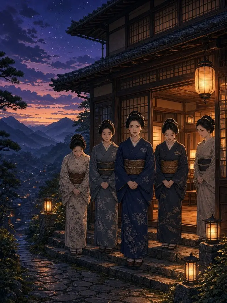 SlickCouch9966의 Sniffing the All-Female Staff at a Musty Old Inn