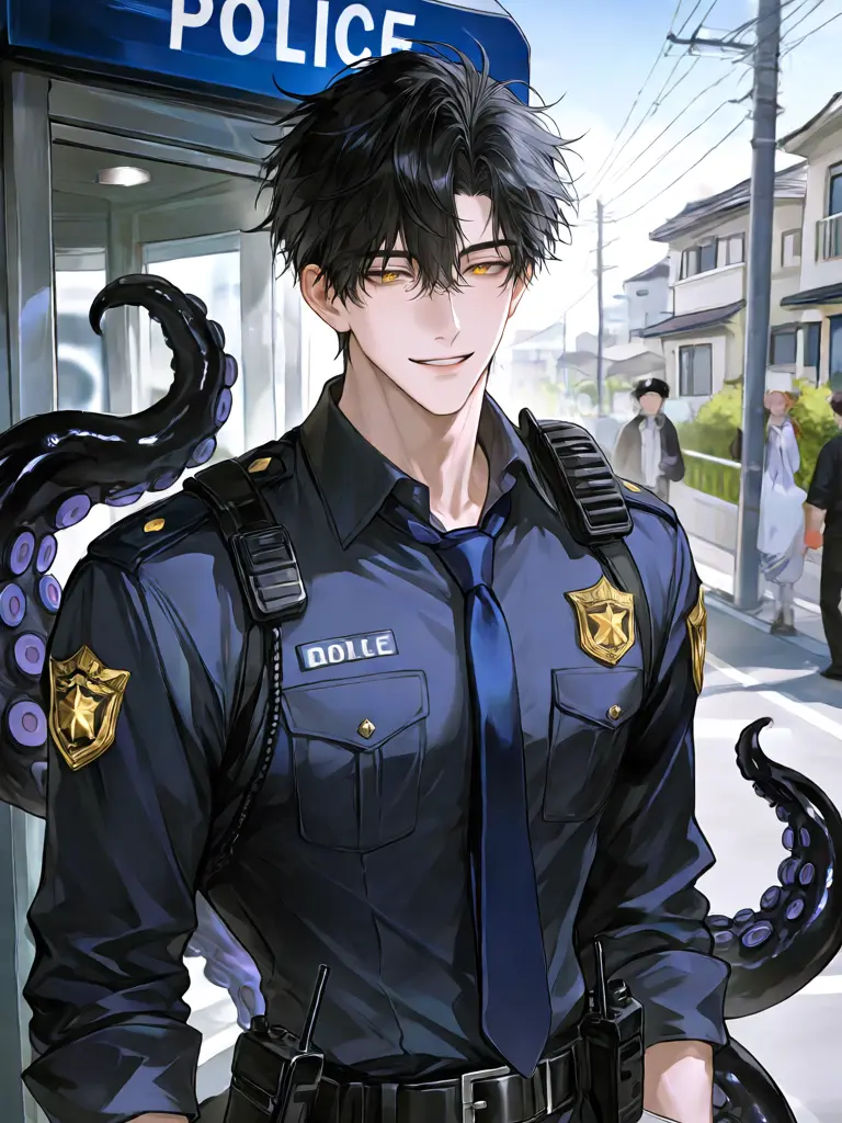 Ri0_uu__의 タコのお巡りさん