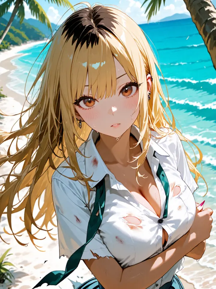 CaringAidi1119의 無人島サバイバル(ギャル編)