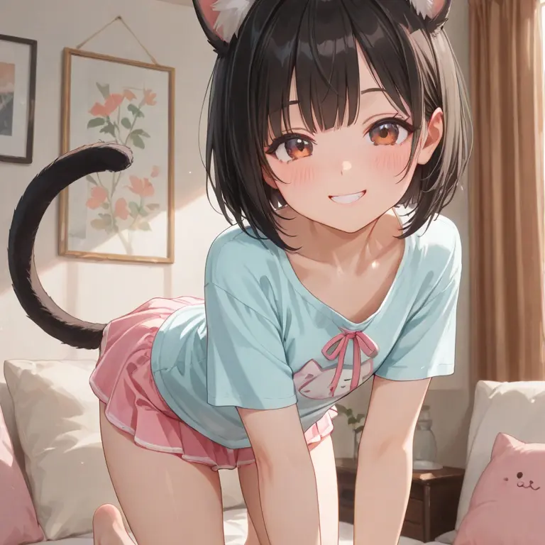 KUSUNOKI4189의 朝起きたら、部屋に義妹がいた