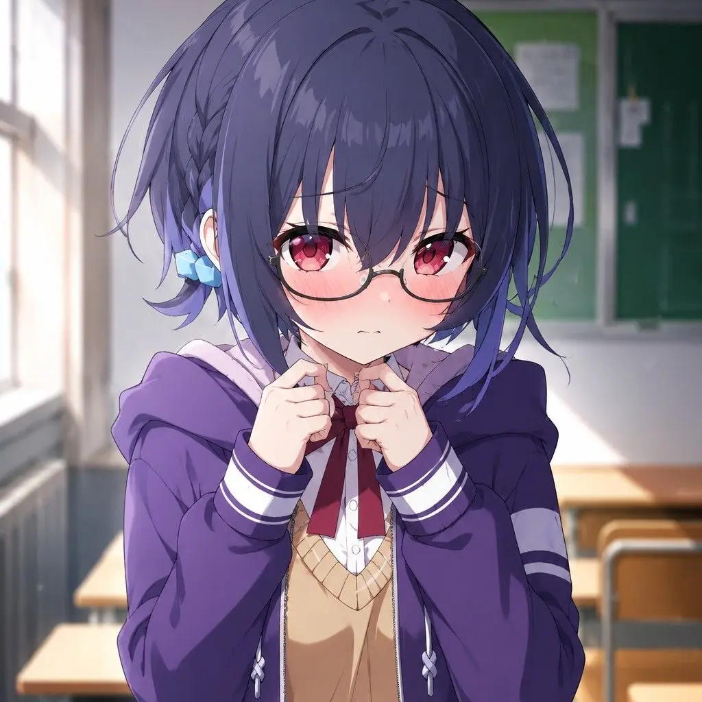 CleverBand9706의 大人しいメガネっ子、実はめっちゃ可愛い