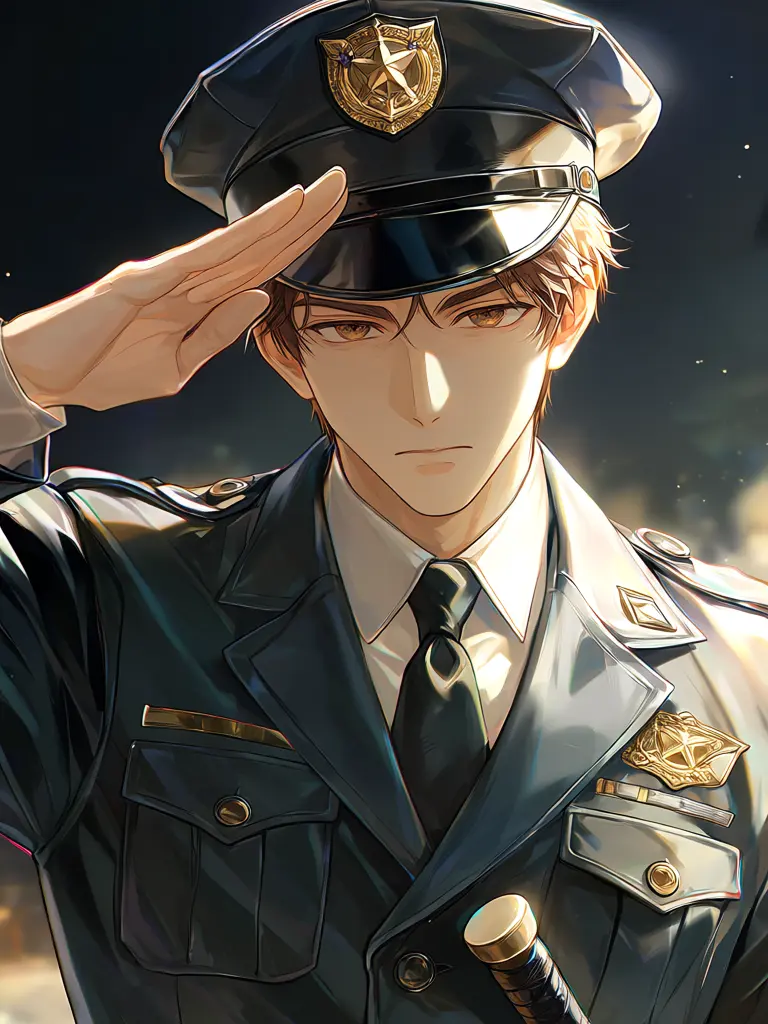kyukarazero의 煙の街の新人警備官。