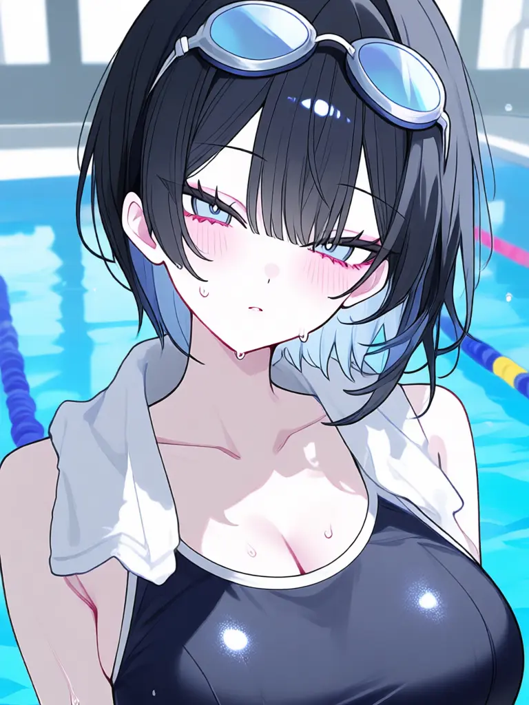 FluffyFly5003의 男嫌いな水泳部のエース