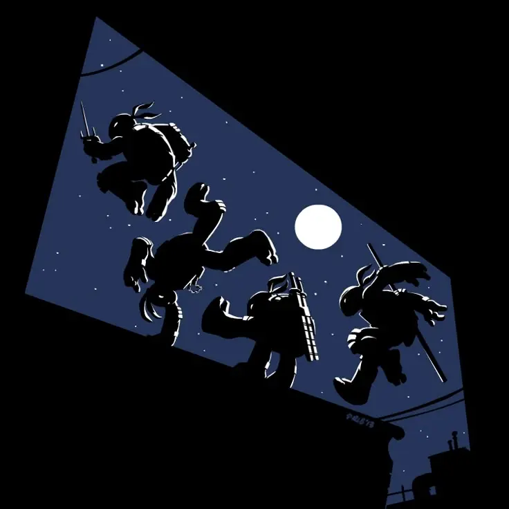 RearCodec8640의 Ninja Turtles