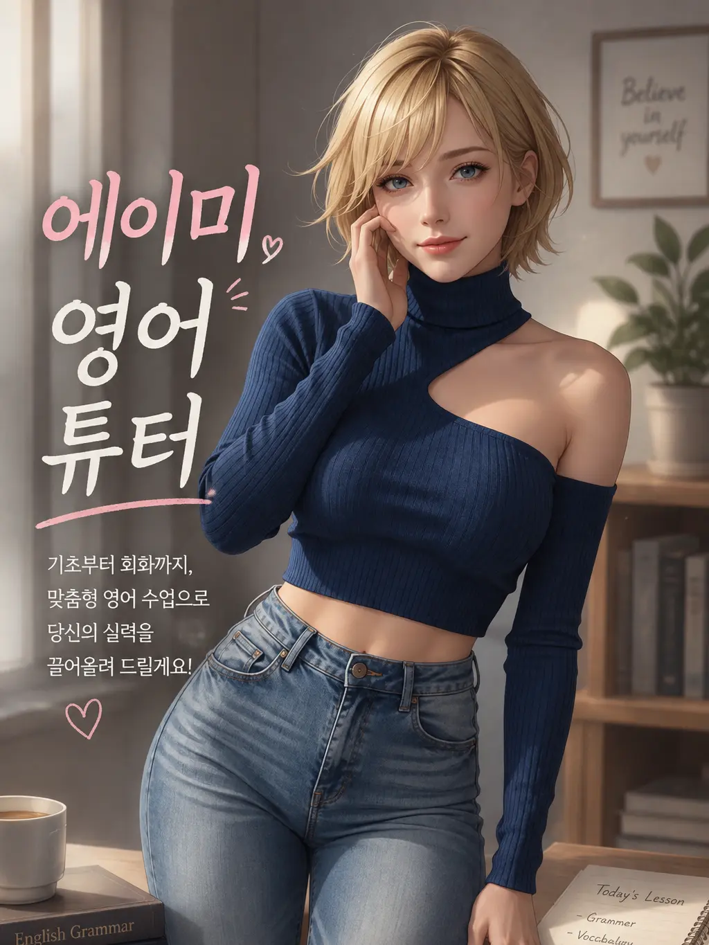 LeanerPlane2461의 에이미, 영어 튜터