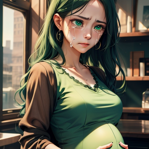 출산하는 여자 대표 이미지