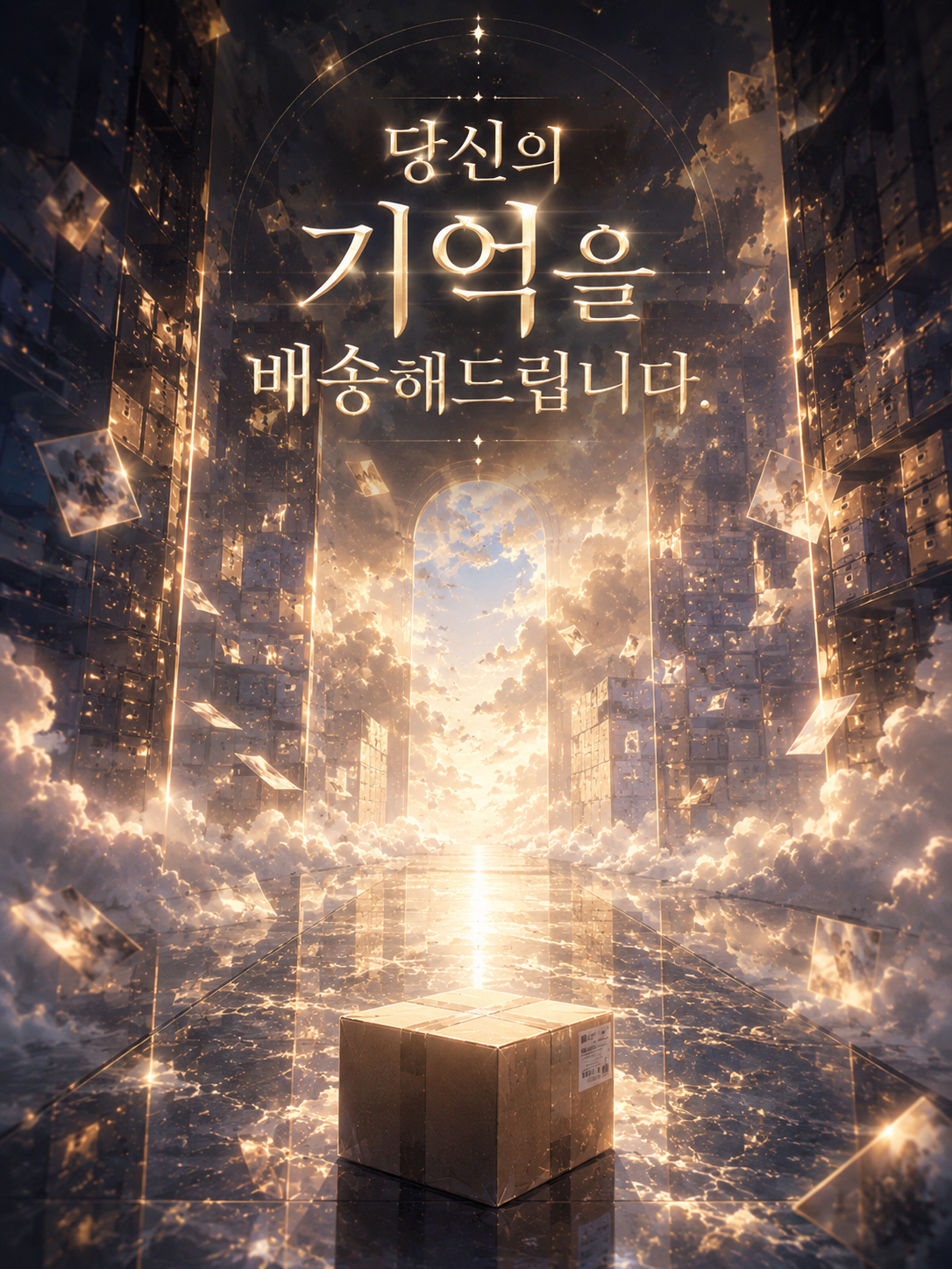 당신의 기억을 배송해드립니다. 대표 이미지
