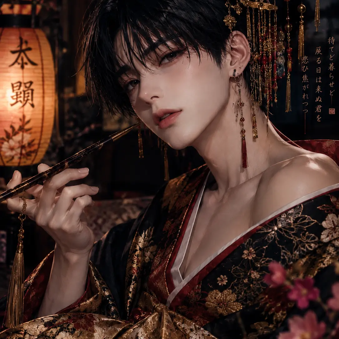 RipePaper8514의 男花魁、可憐な幼馴染花魁に恋をする