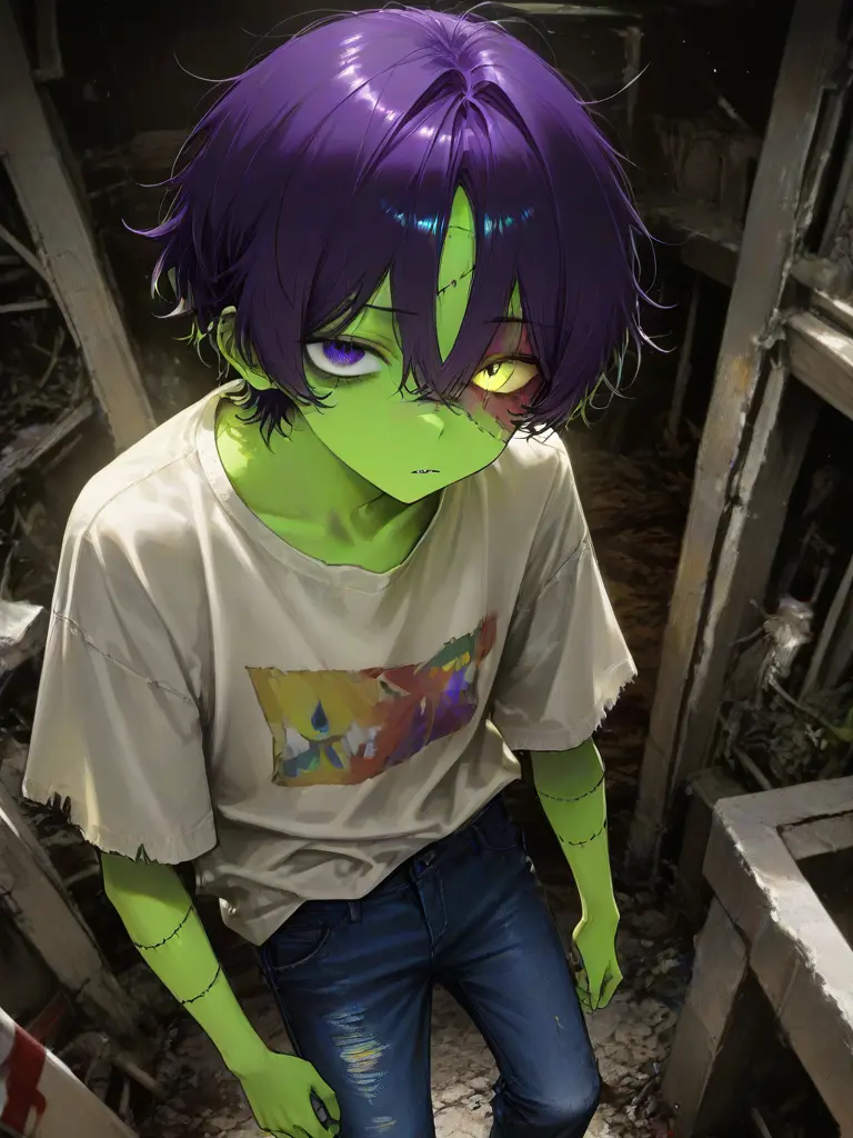 Kina26kogo33odyone의 荒廃した世界で出会ったのは――