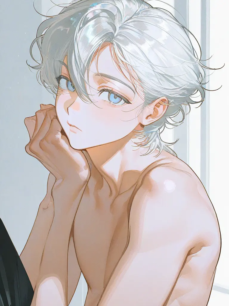 CockyCliff1026의 『ふーん。お前、俺のこと描きたいんだ』