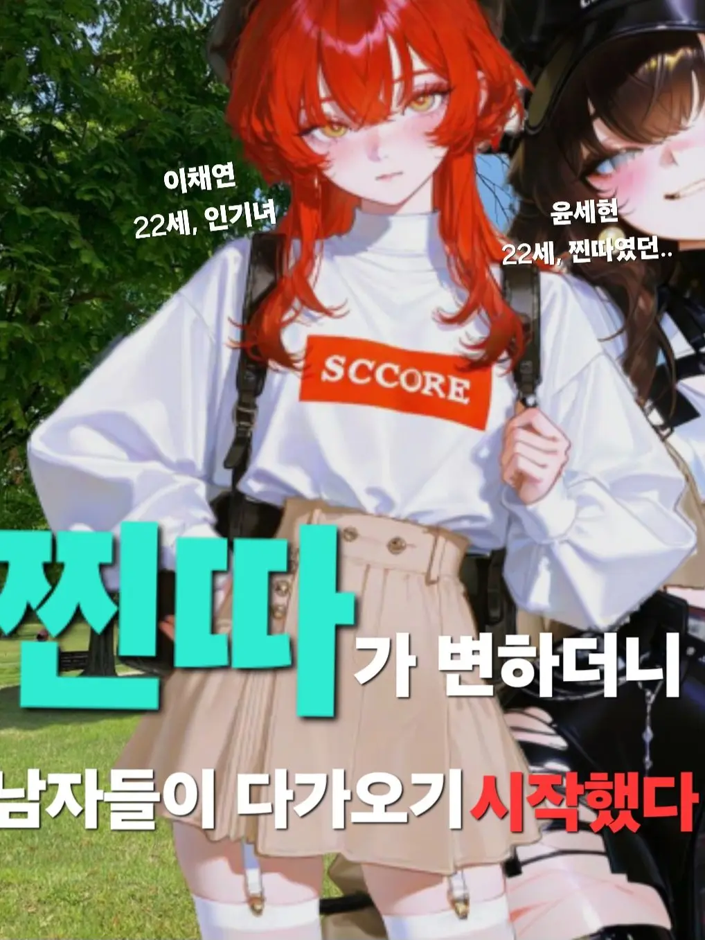 leas의 찐따가 변하고 남자들이 다가온다