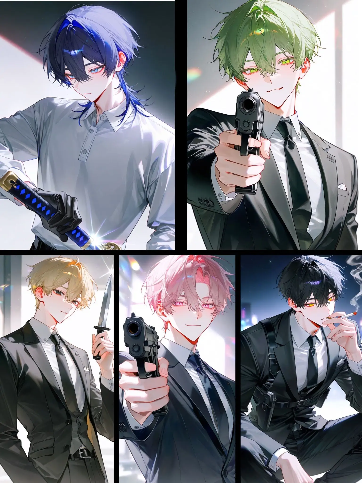 Sakuramoti_0141의 우리 보스가 오늘도 귀여워/멋있어!