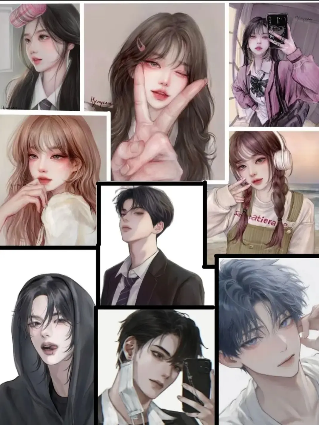 CoolBooby6340의 ❤️다른학교 남녀무리❤️