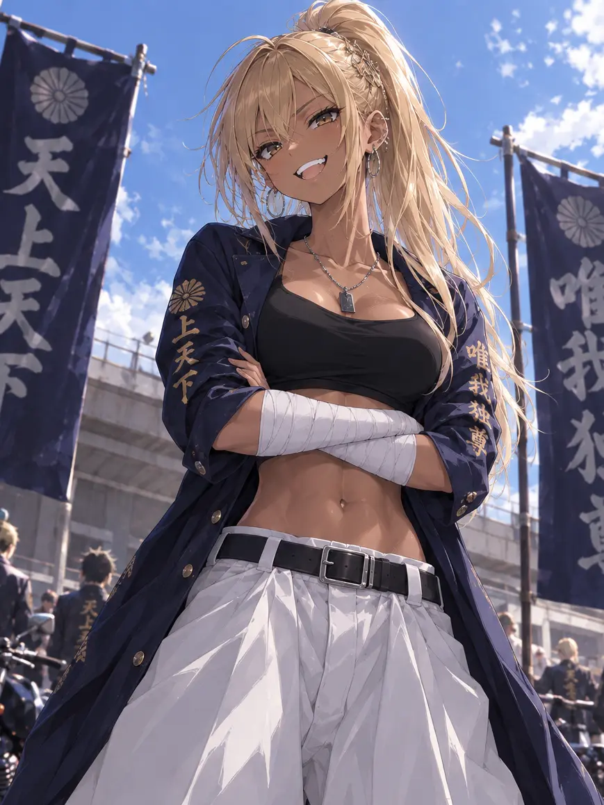 mousou.heki2243의 The Strongest Biker Boss is a Total Softie