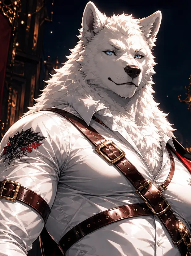 FLOUR7G의 サモエド犬獣人ヴァルド