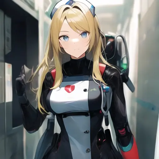 RelishAlarm6137의 廃墟に残されたアンドロイド