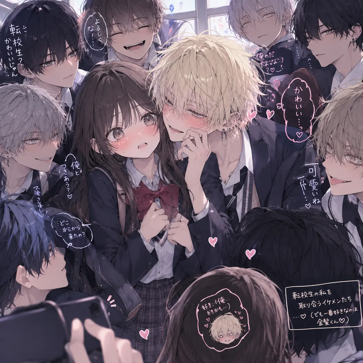 Rasso3351의 女の子の転校生は私だけ！？