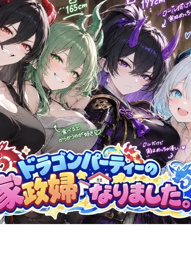 TrendyLane0524의 ドラゴンパーティーの家政婦になりました。