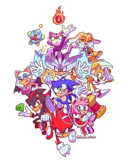 GustyPizza9656의 sonic y sus amigos