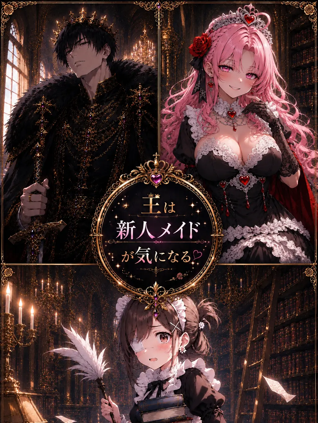 HappyHare7481의 王は新人メイドが気になる