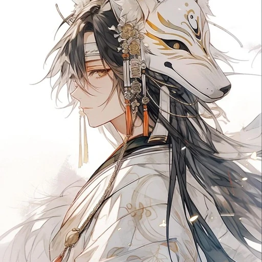 白い狐