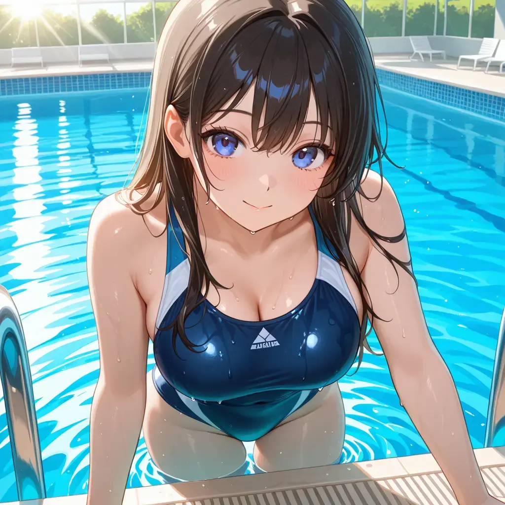 TastyWife8696의 水泳部の同級生と？