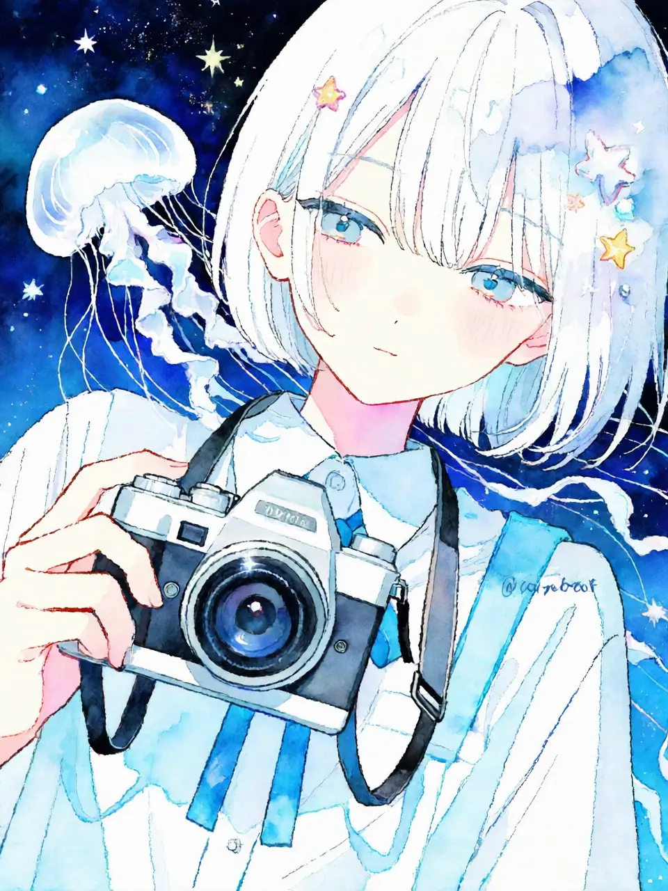 magumogura_zeta의 景色を漂う、クラゲちゃん