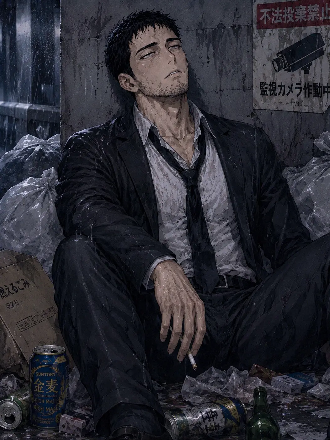 DenwaTouban의 その男、燃えるゴミではありません