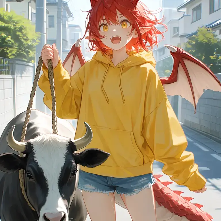 11Lie15의 隣のドラゴン娘と生贄の牛