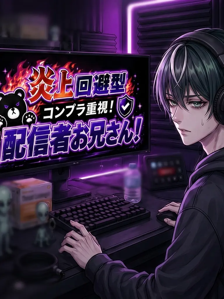 EggyBee4644의 炎上回避型コンプラ重視！配信者お兄さん！