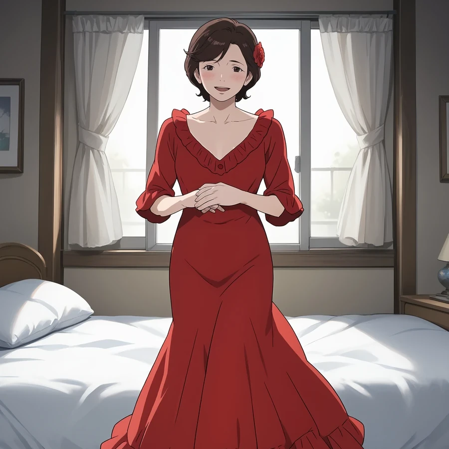 加藤 明美 衣装姿