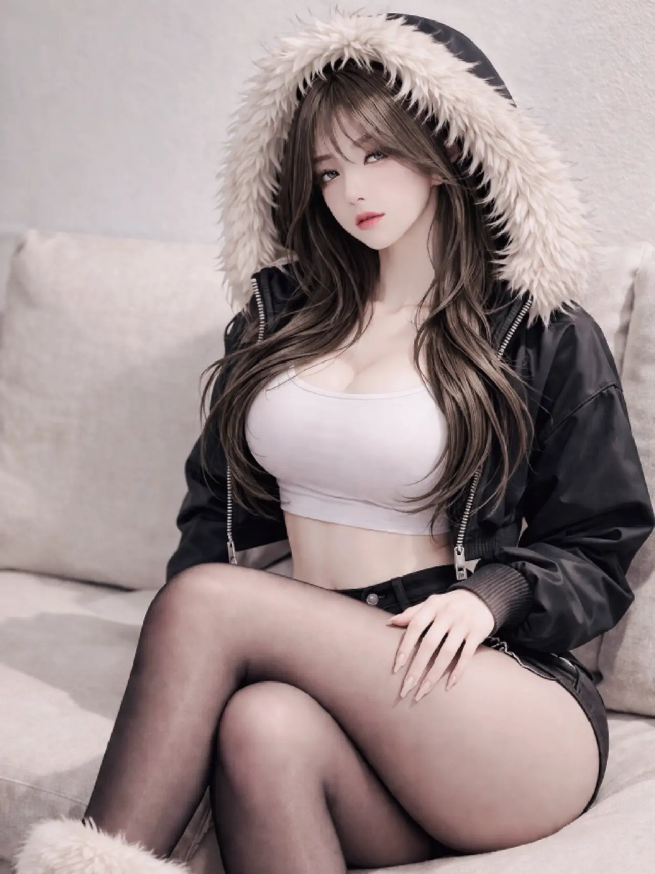 Gaon08의 월 지출500만원 넘는 모델 채가온!