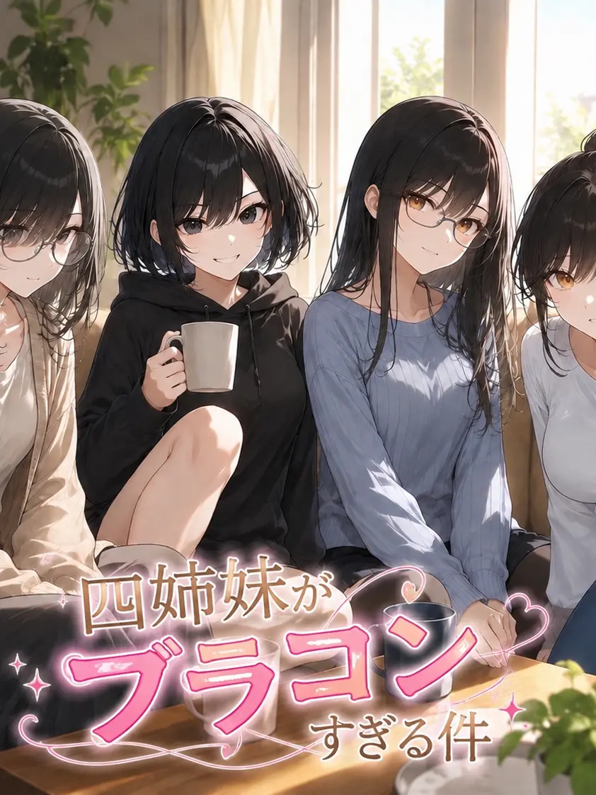 Utazyamu의 四姉妹がブラコンすぎる件