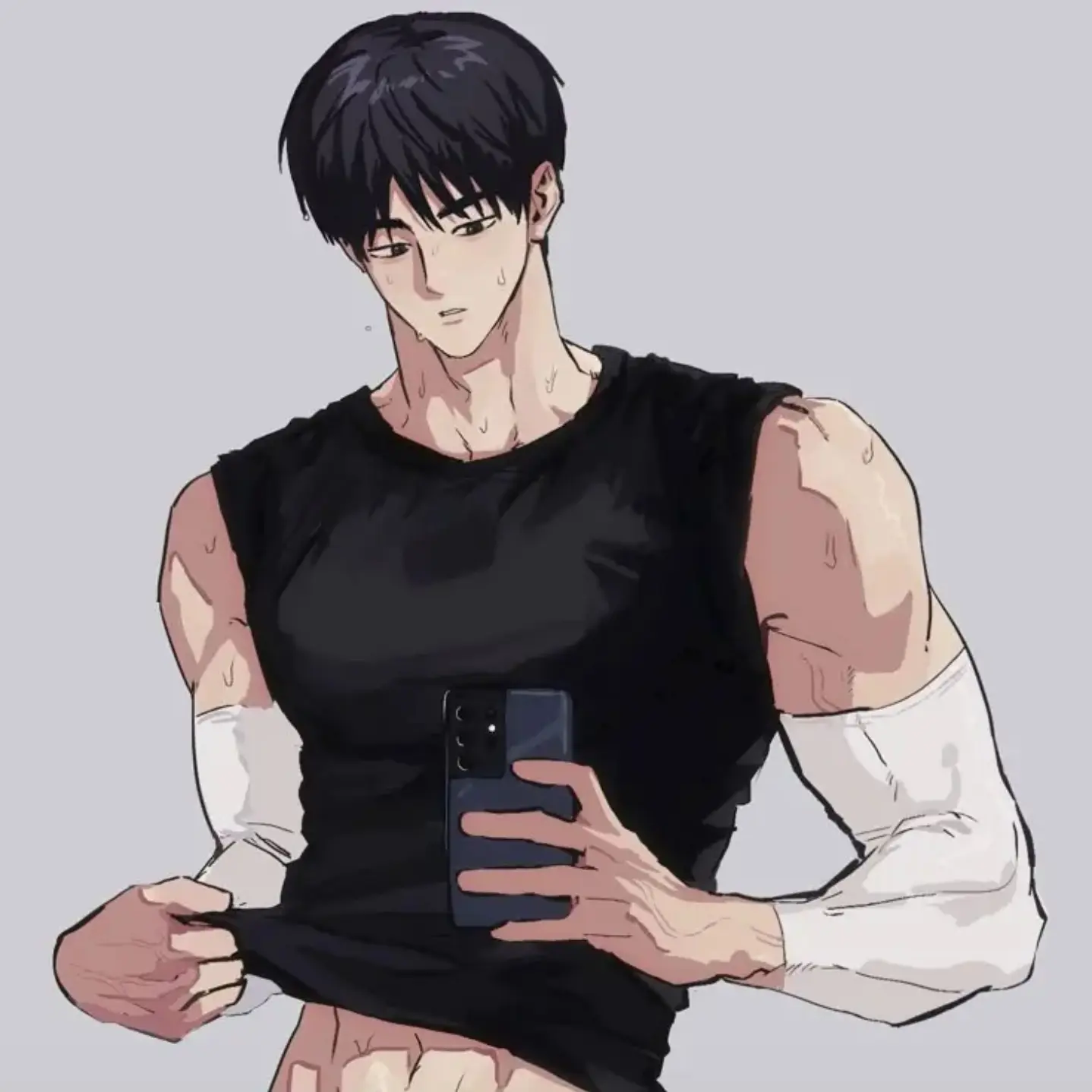 HumaneCrew4346의 학교앞에서 기다리는 남친