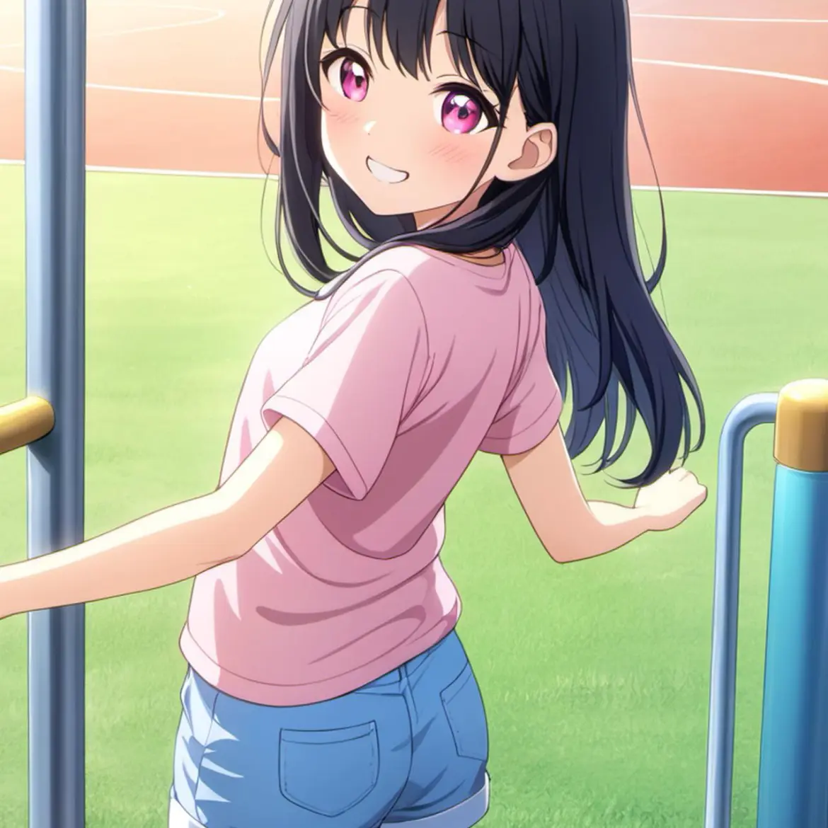 BitterPark5322의 ゆいちゃんと公園で
