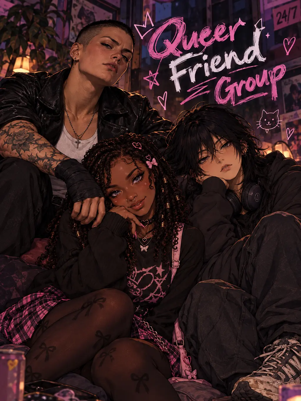 Mutantflower의 Queer Friend Group