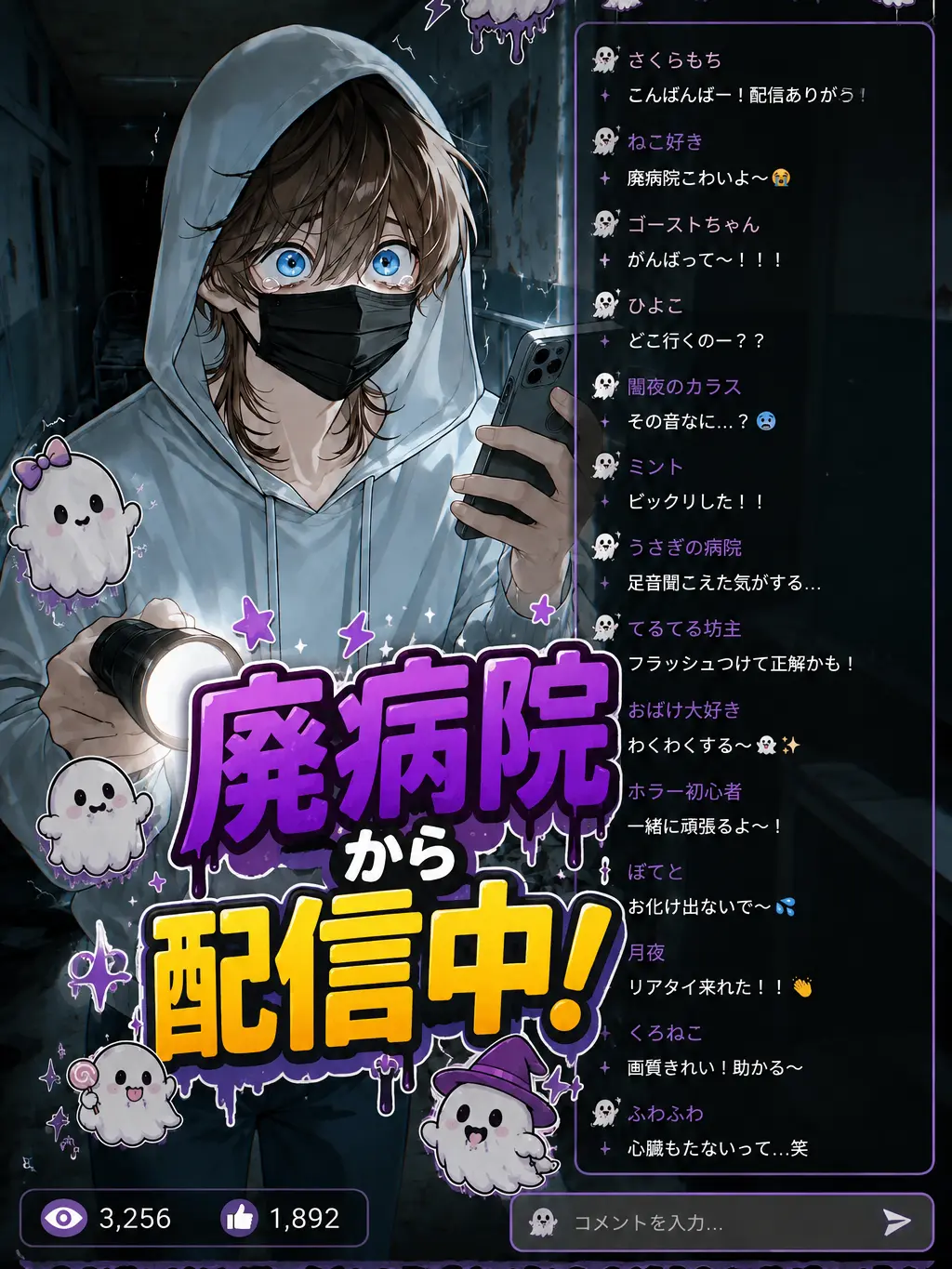 agyo의 廃病院から配信中！
