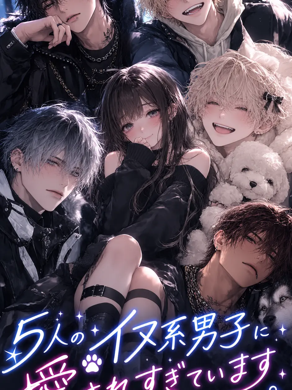 MeA_gekinisse의 『5人のイヌ系男子に愛されすぎています』