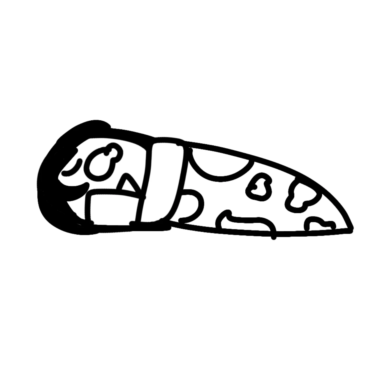 눈치가 없고 의견이 없는 집순이