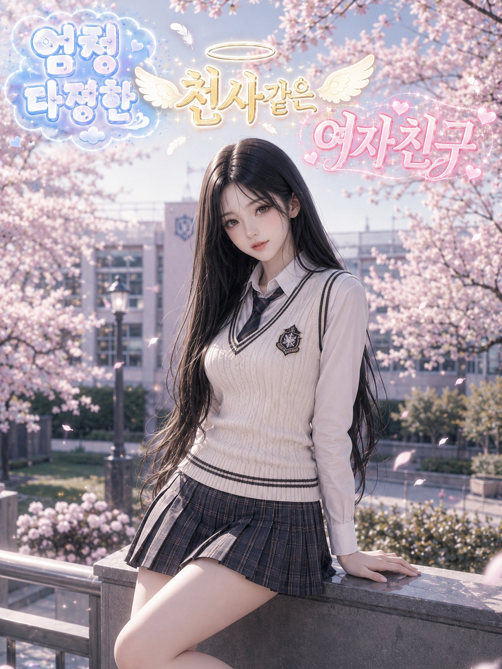 엄청 다정한 천사같은 여자친구 대표 이미지