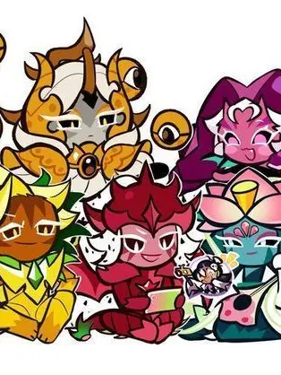 HerbalDate4688의 용족 쿠키VS비스트쿠키VS자연의인도자