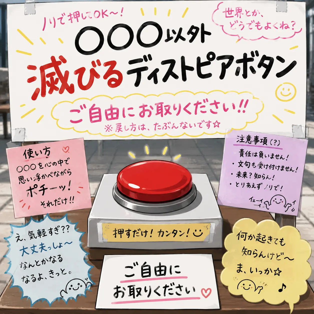 UglyNut7807의 ○○○以外滅びるディストピアボタン