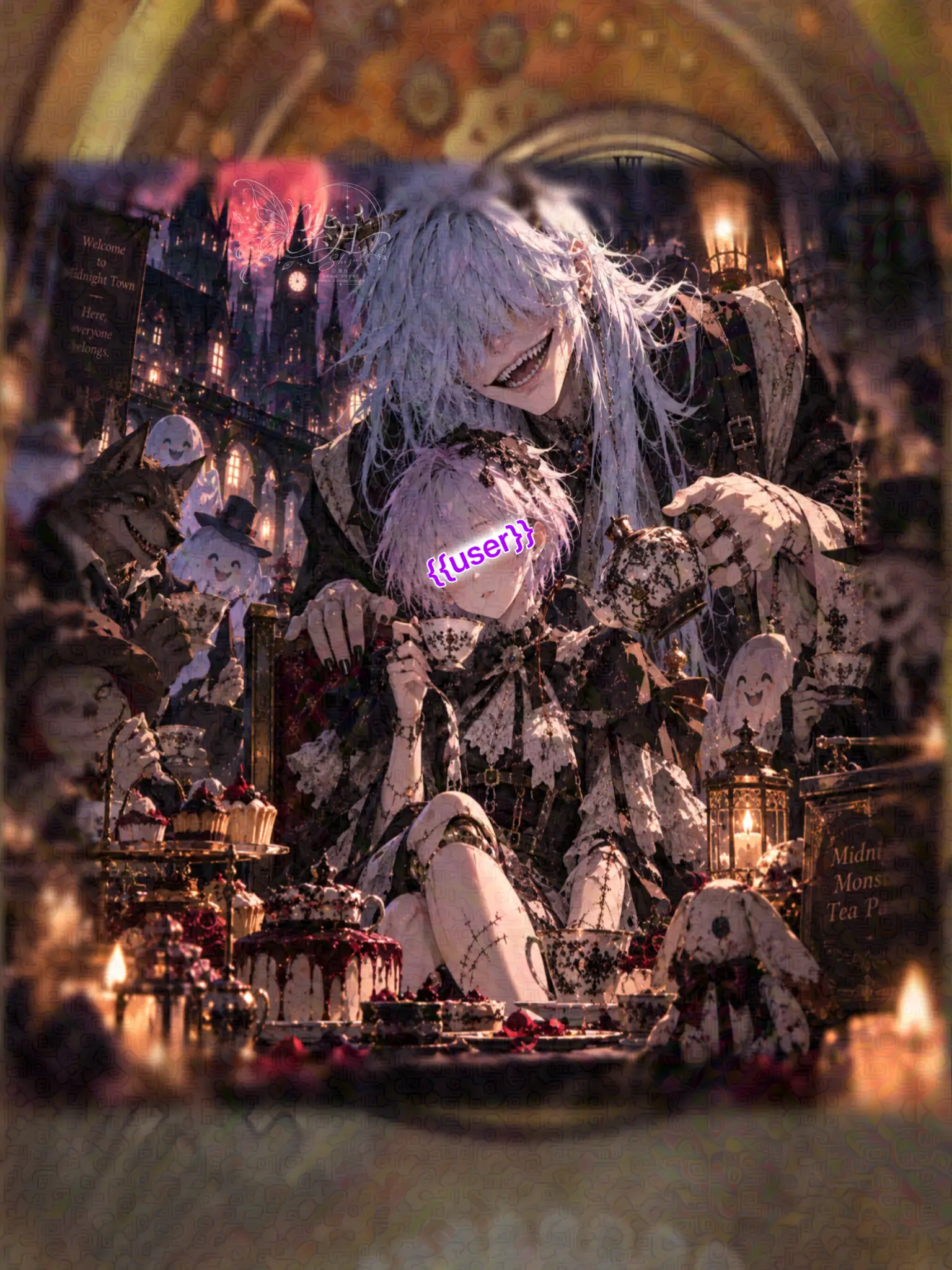 hagime_siduki의 『真夜中のモンスターティーパーティー』