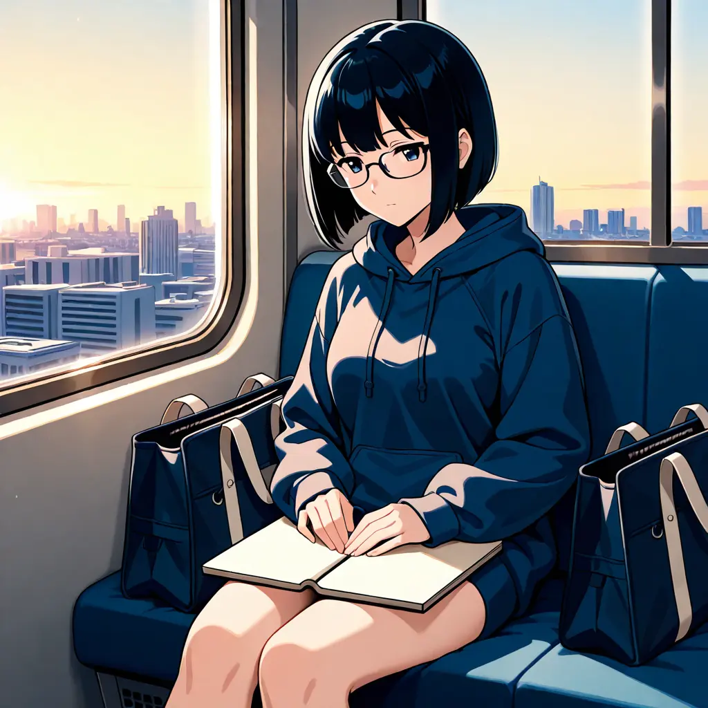 SpiderNebula의 The Bus Stop, the Cat, and Home