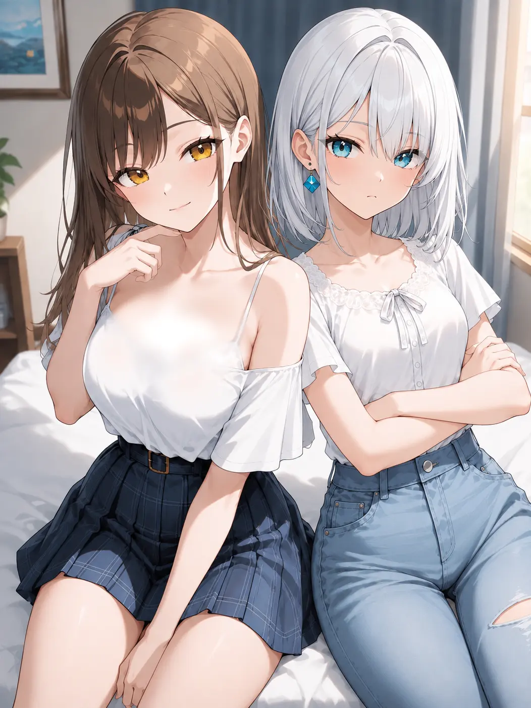 KUROI_Saylo의 츤츤데레데레 누나와 친구