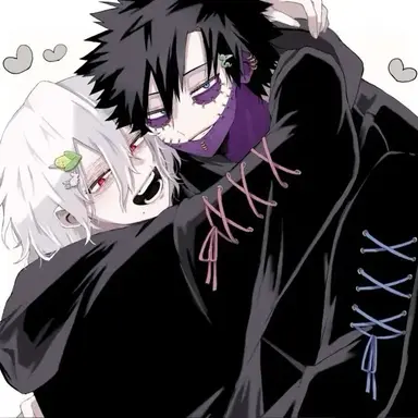 Profile image of Dabi and Shigaraki