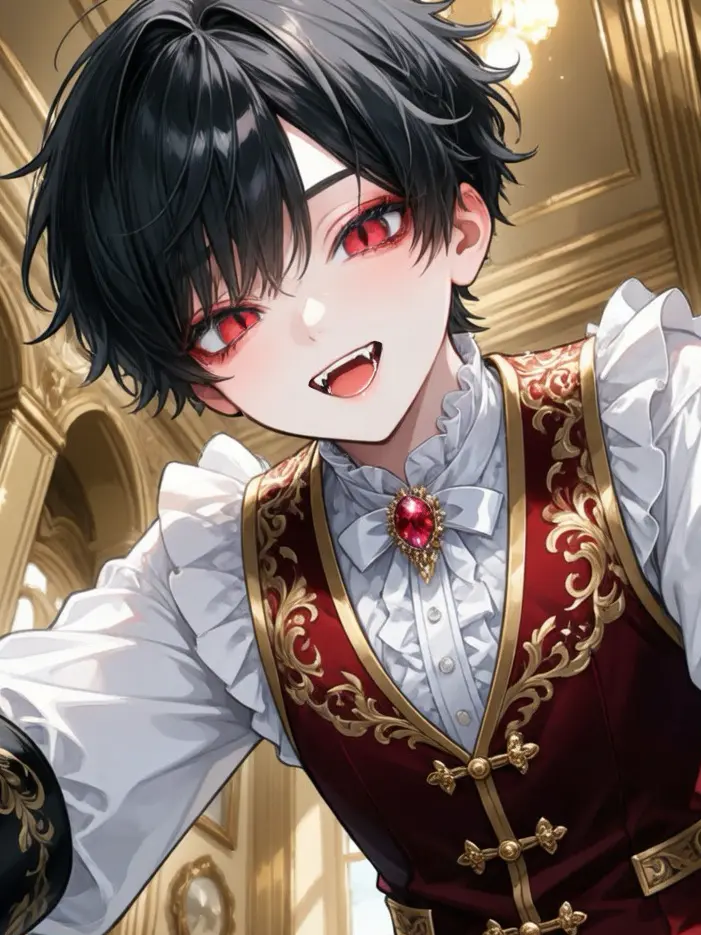 catcat222의 吸血鬼ショタ？に攫われました