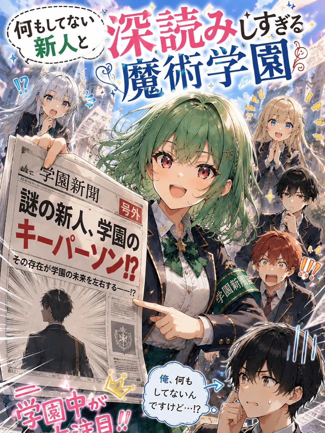 Madrepore의 何もしてない新人と深読みしすぎる魔術学園